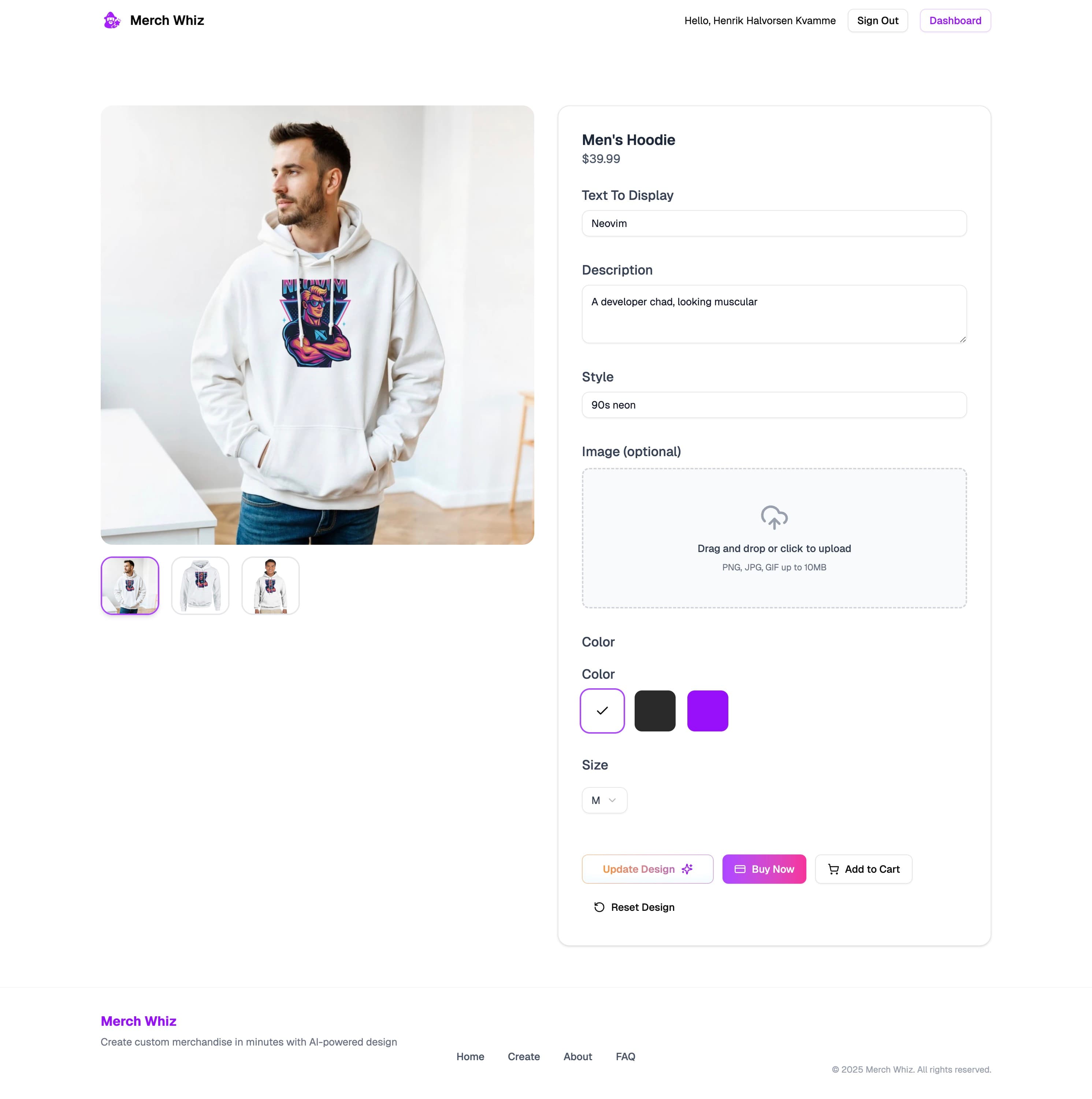 Merch-Whiz screenshot 3